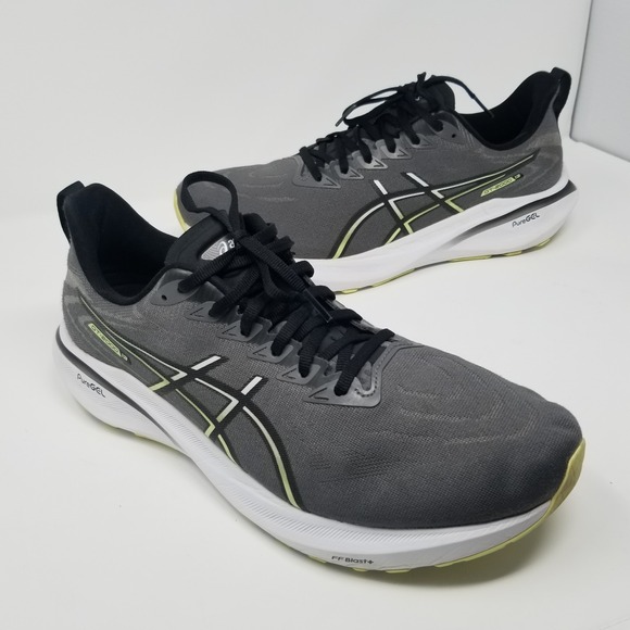 Asics GT-2000 13 Men Size 12.5Gray White Athletic EXTRA WIDE RUNNING Sneaker